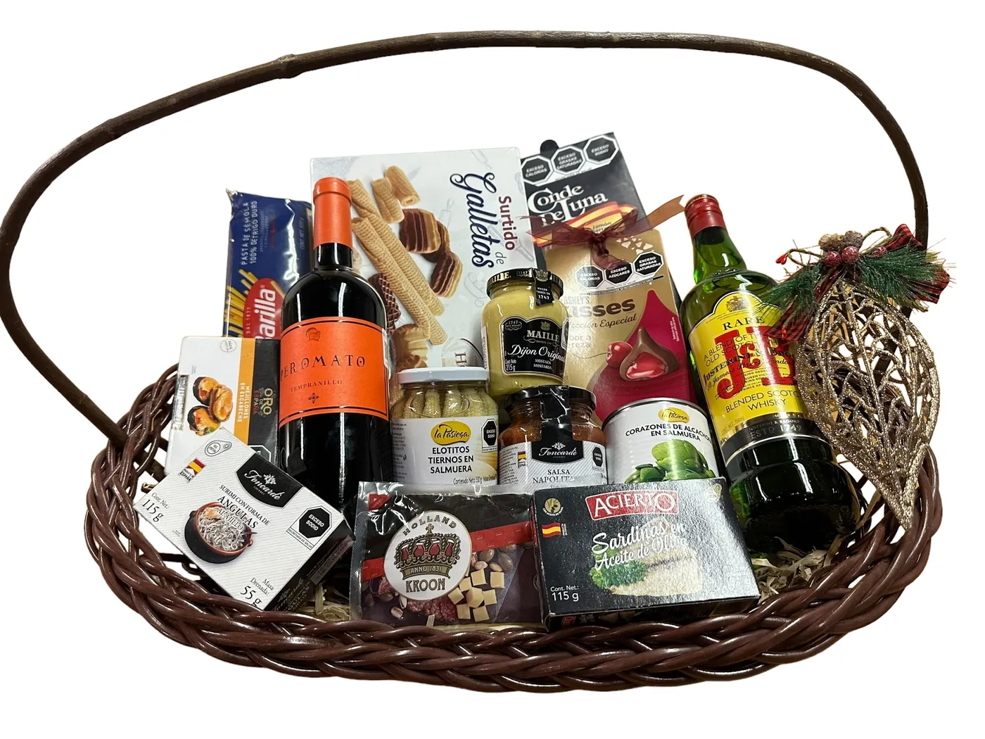 Armado de canastas navideñas cdmx — Canastas.com